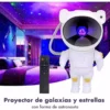 Lampara Astronauta Proyector De Noche Galaxia - Imagen 3