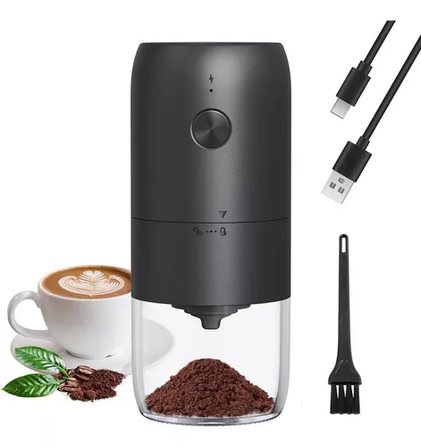 Molinillo Para Café Portátil Ajustable Recargable Usb