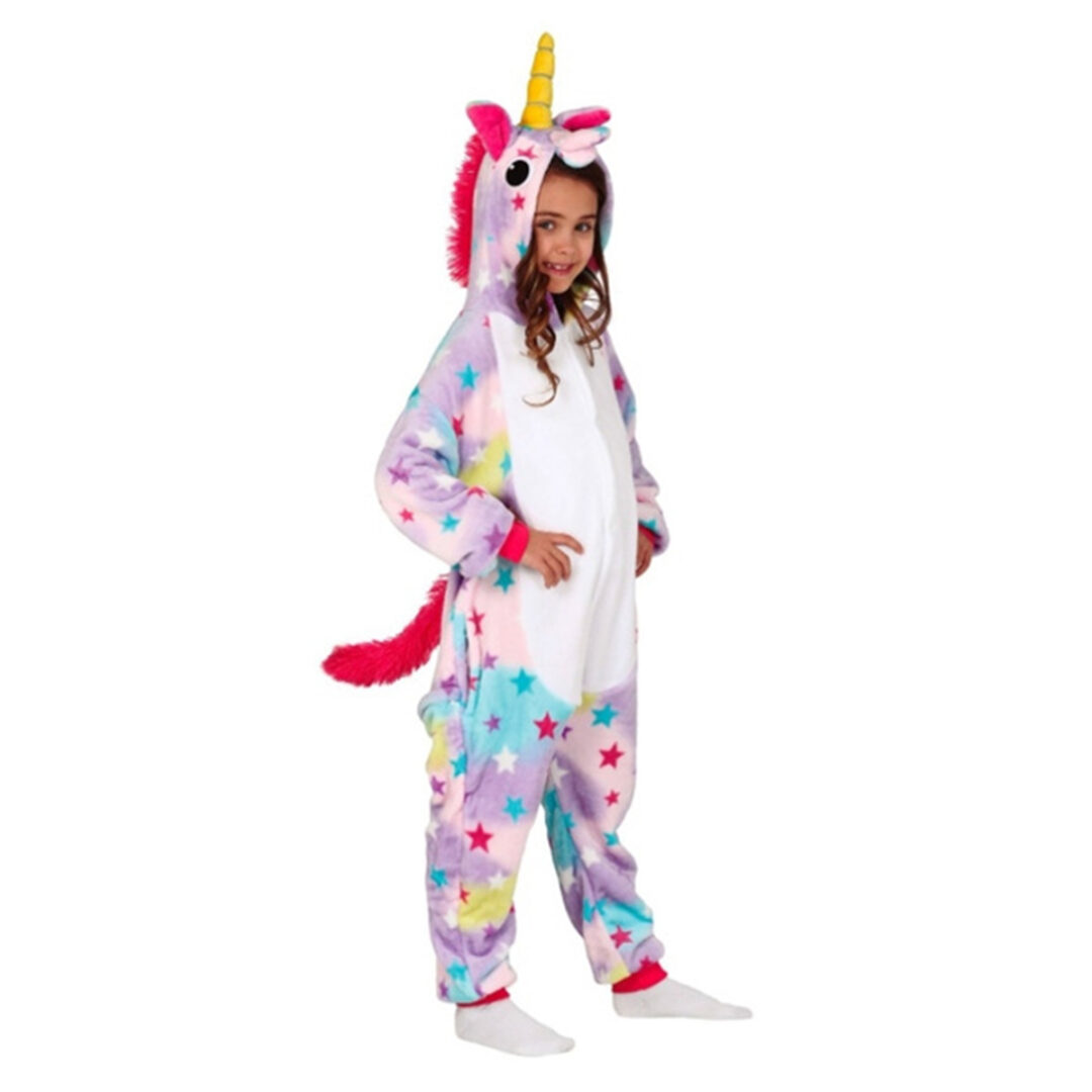 PIJAMA INFANTIL UNICORNIO ESTRELLITA LARGO 120CM