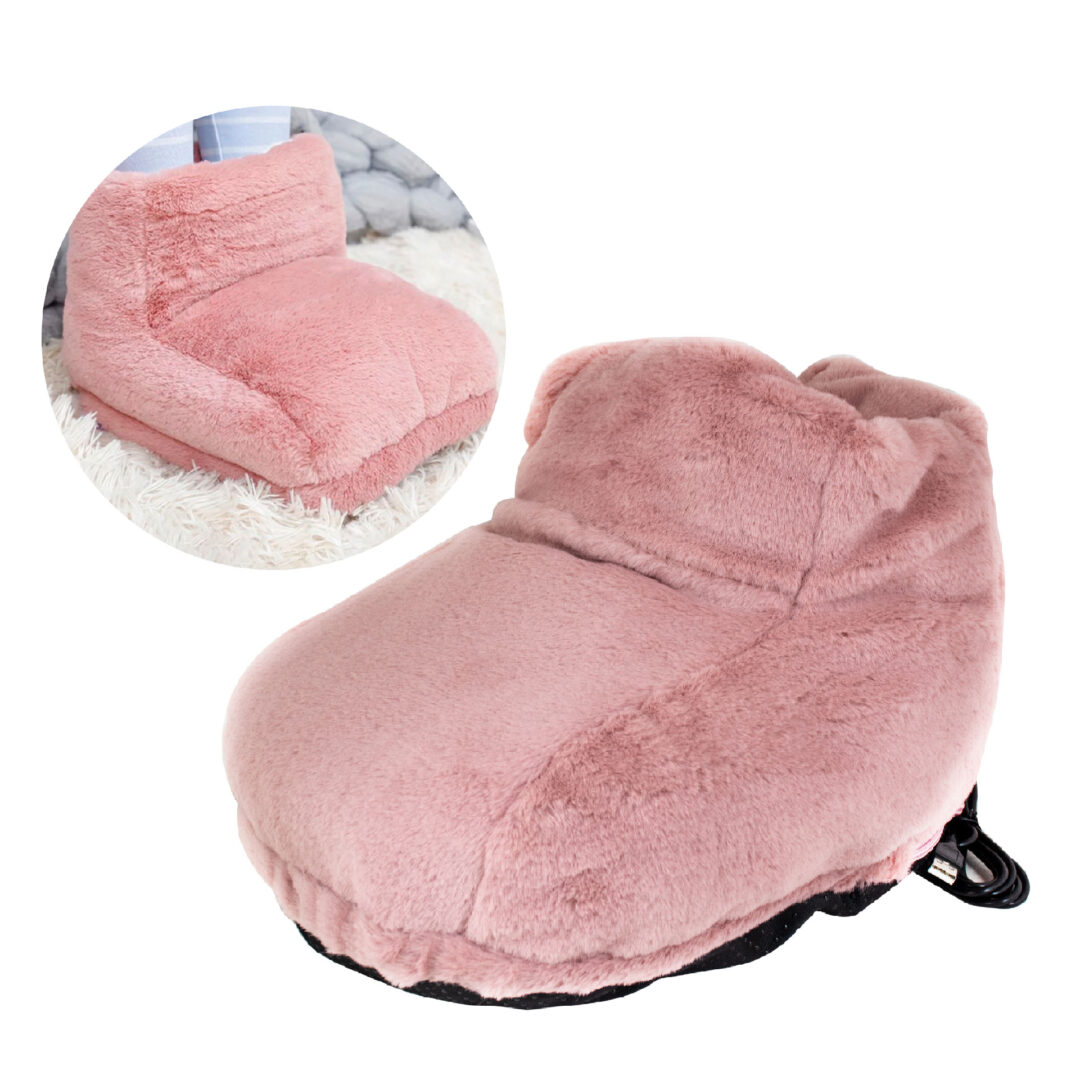 CALIENTA PIES ELECTRICO USB ROSADO