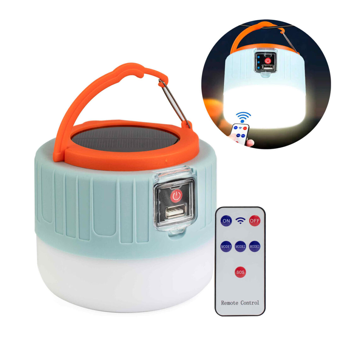LÁMPARA DE CAMPING LED SOLAR