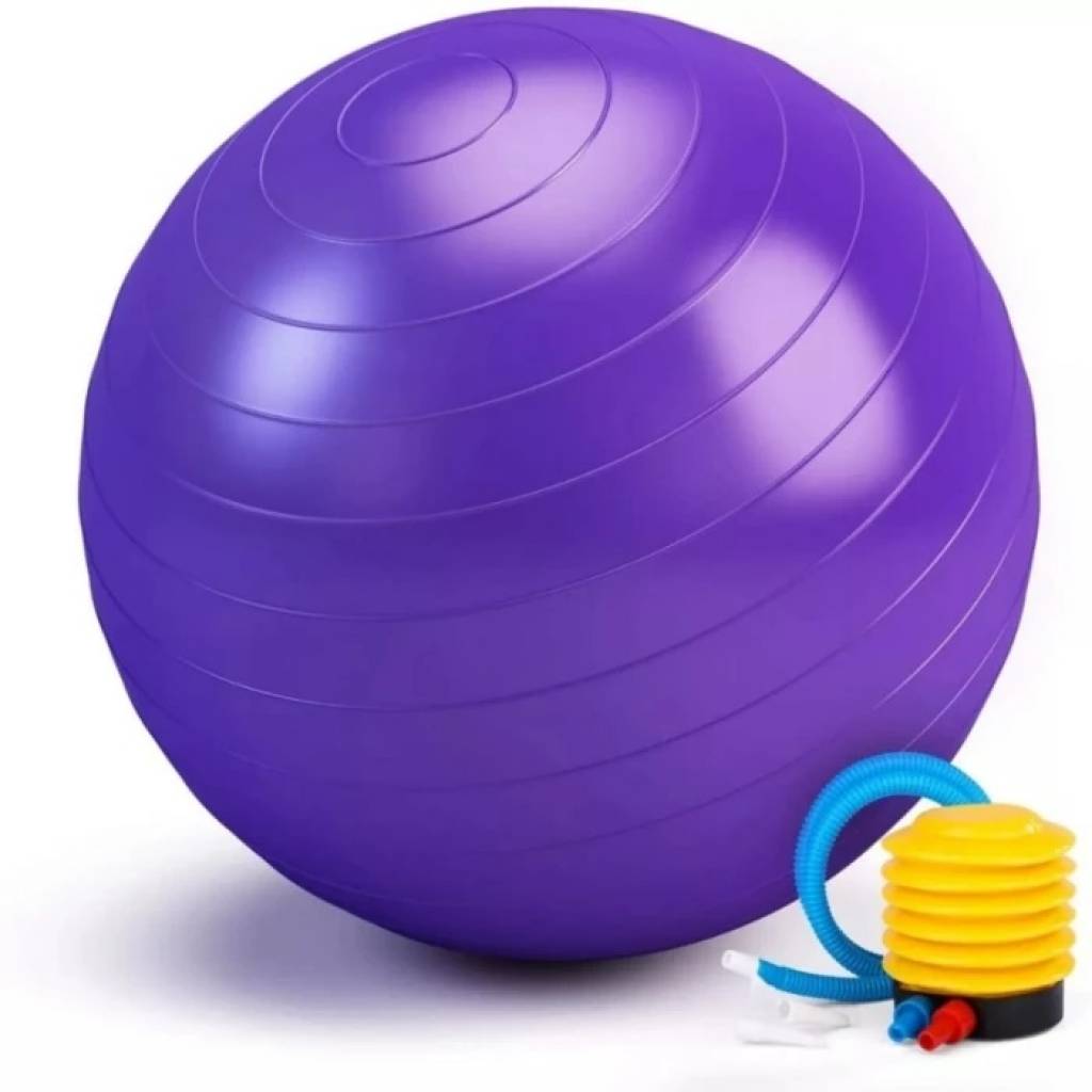 Pelota de pilates 75cm Violeta Randers
