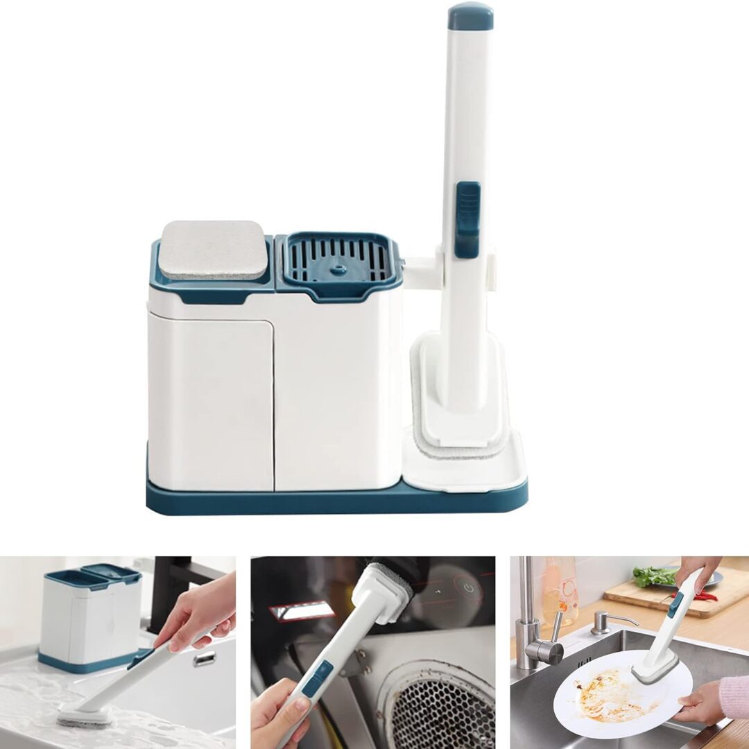 CEPILLO DE LIMPIEZA MULTIFUNCIONAL CON CABEZAL INTERCAMBIABLE