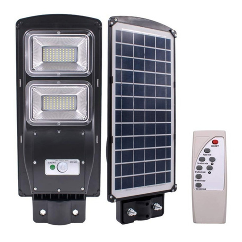 FOCO LED SOLAR 60W 96 LED C/BRAZO