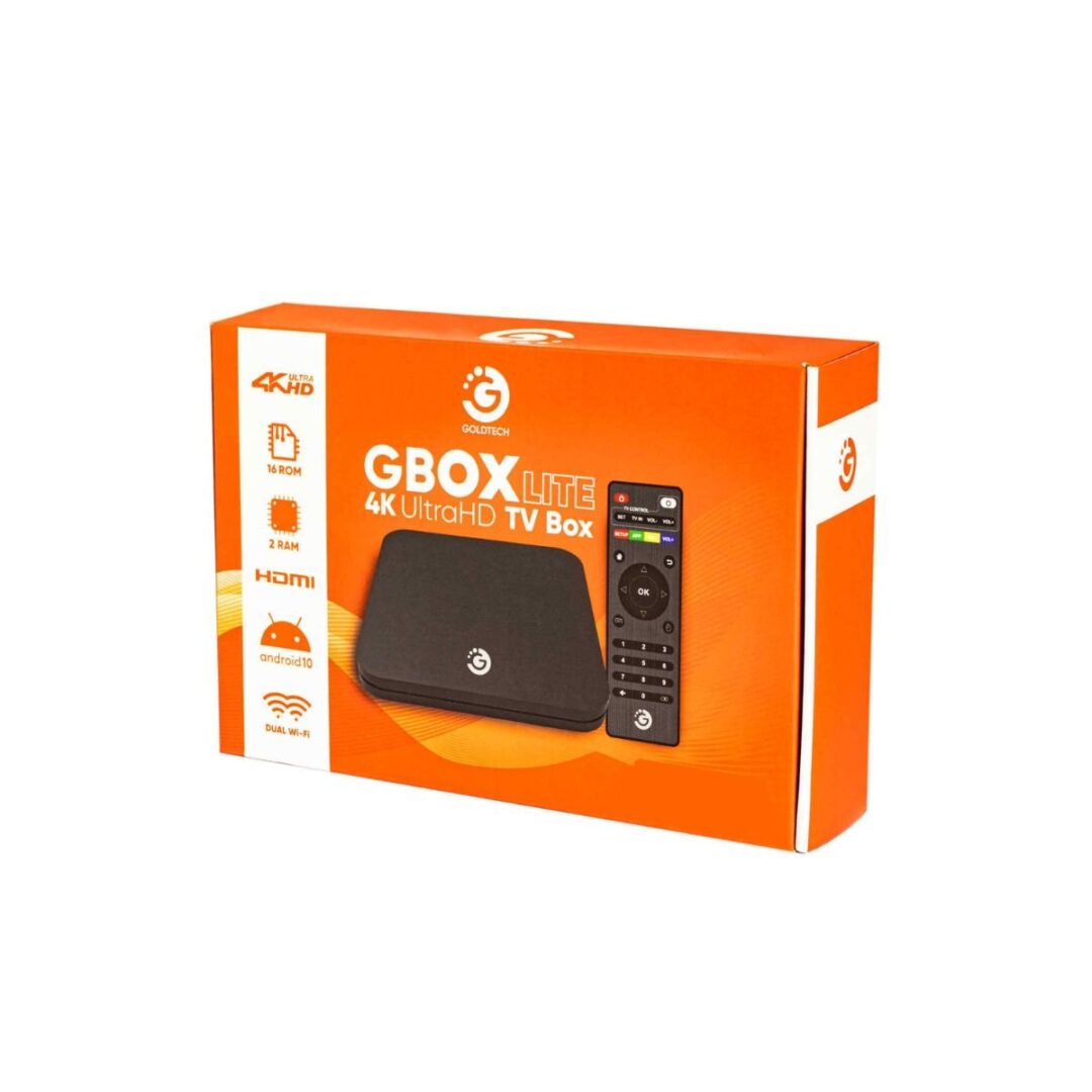 TV BOX GOLDTECH LITE 16GB 2GB 4K WIFI - Imagen 3