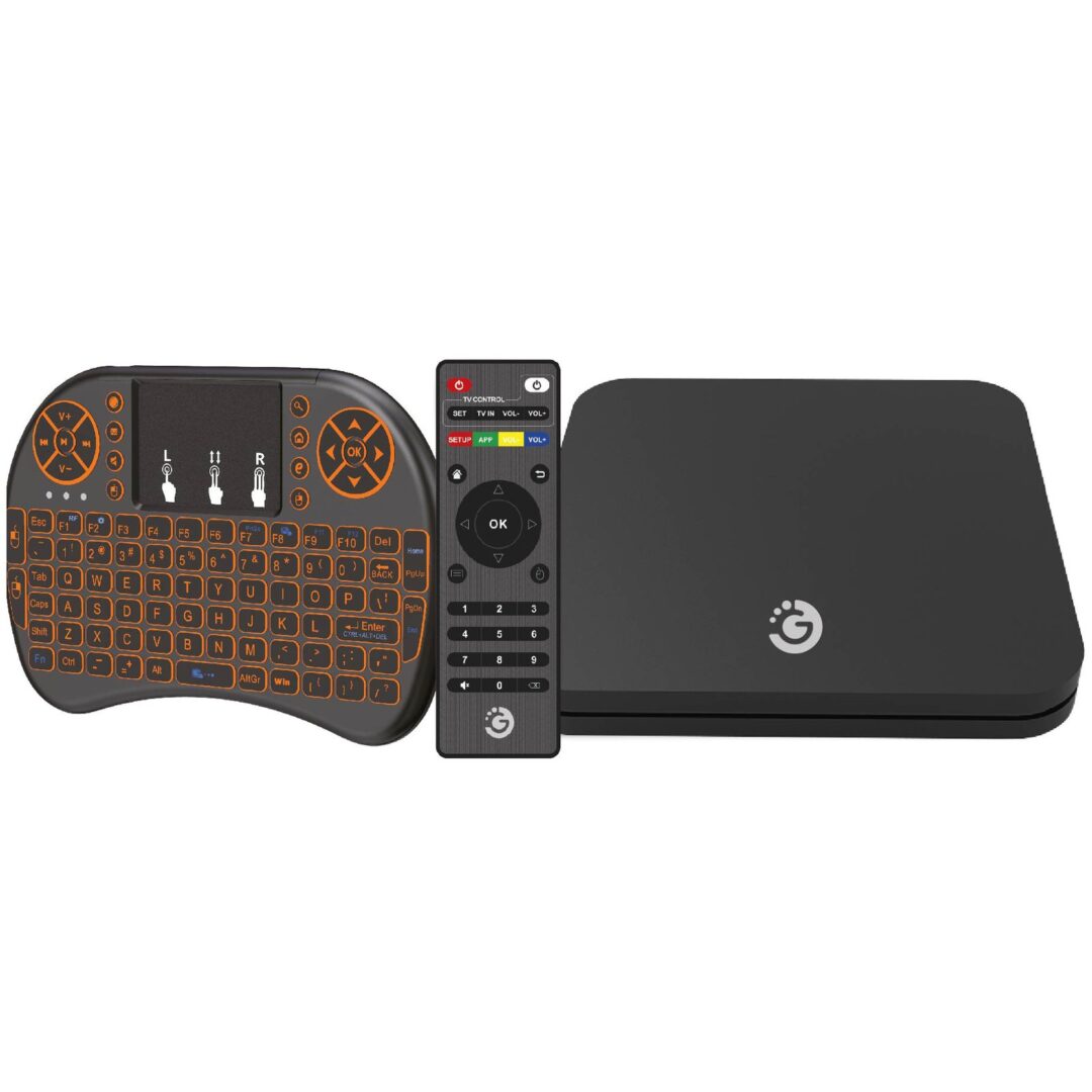 TV BOX GOLDTECH LITE KEY 16/2GB 4K + TECLADO