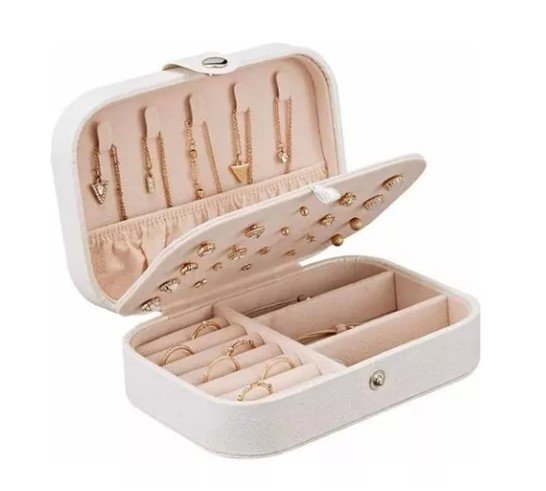 ALHAJERO ORGANIZADOR DE JOYAS BLANCO