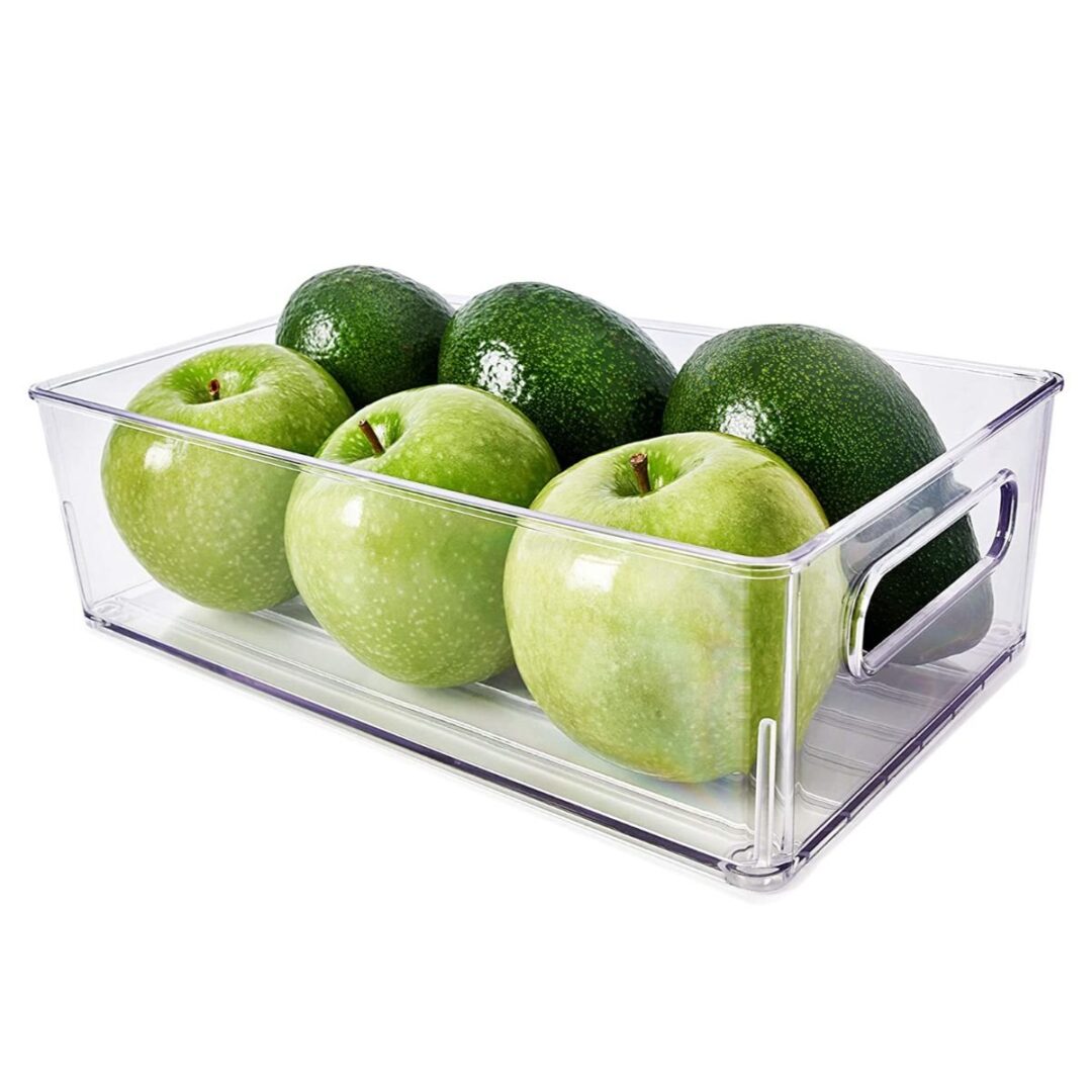 CAJA MULTIUSO ORGANIZADORA ACRILICO 25 CM CON AGARRES - Imagen 3