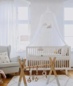 TUL MOSQUITERO DE CAMA CUNA P/ BEBE