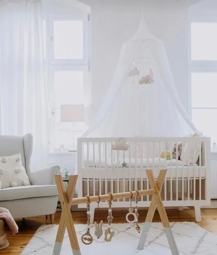 TUL MOSQUITERO DE CAMA CUNA P/ BEBE