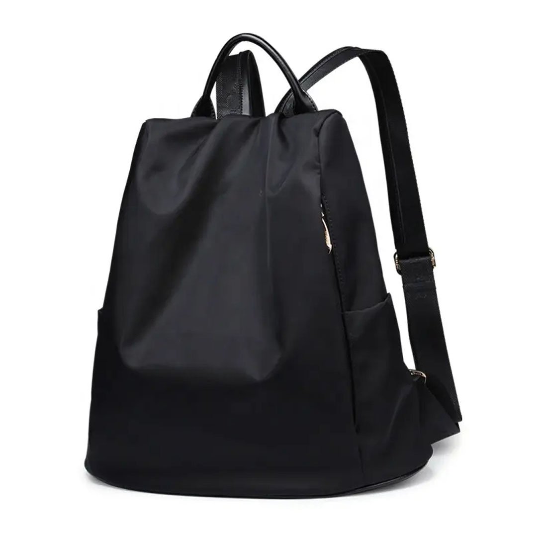 MOCHILA DAMA ANTIRROBO NEGRA OXFORD