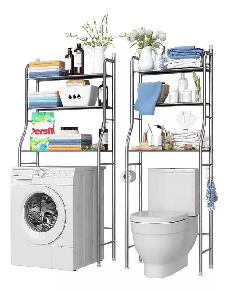 Estante Organizador Baño O Cocina Lavarropas Toallero