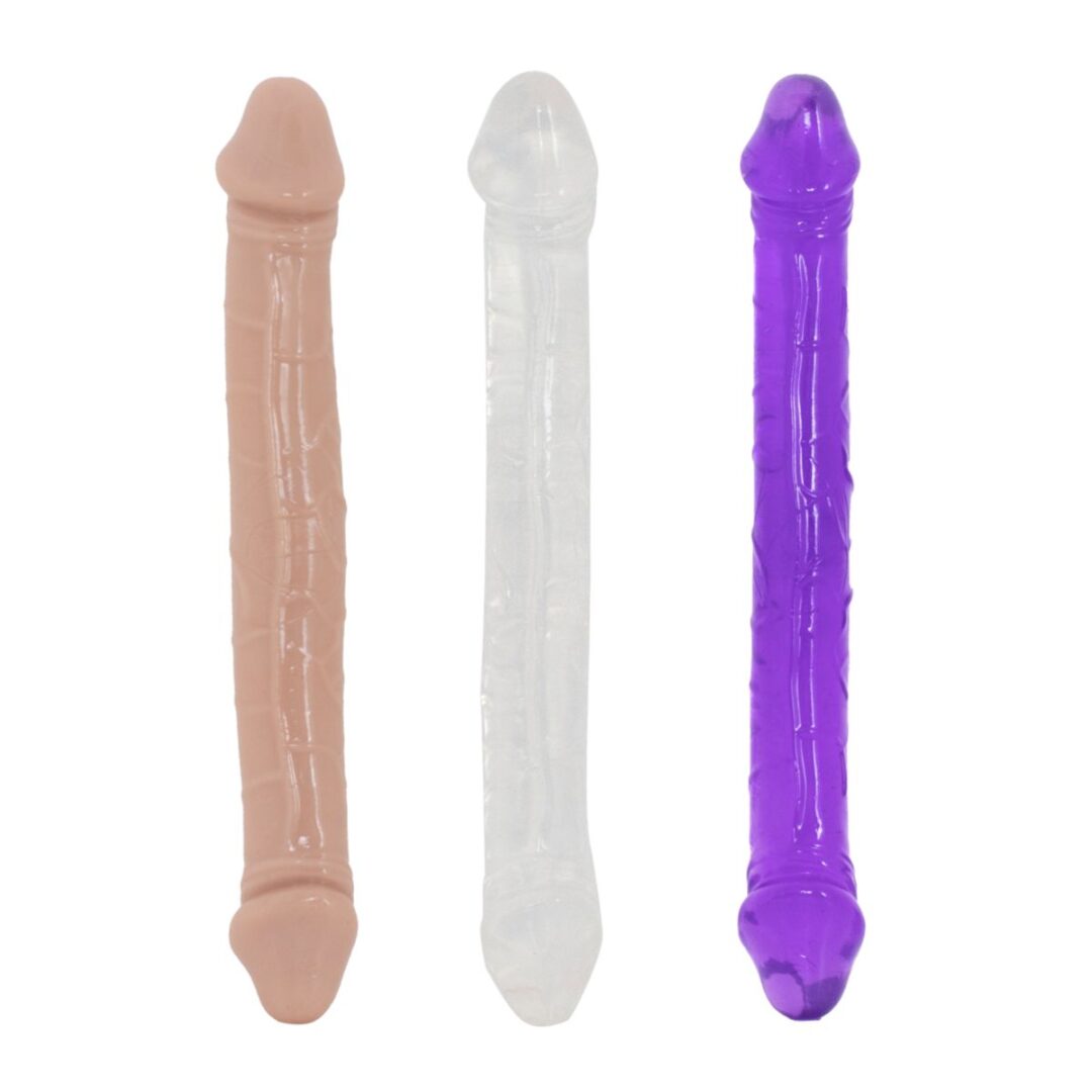 CONSOLADOR PENE DOBLE PUNTA 25CM