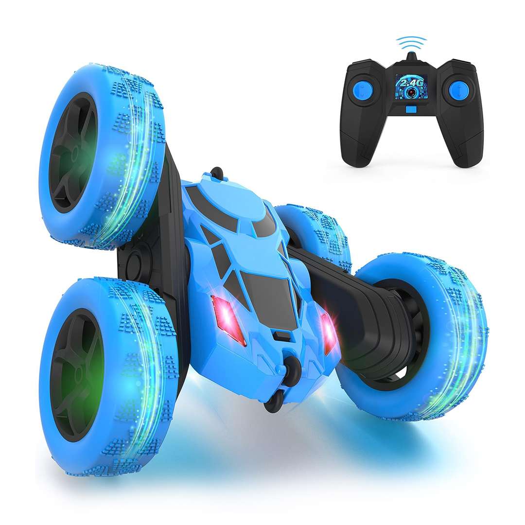 AUTO STUNT CAR 4X4 360° CONTROL REMOTO AZUL
