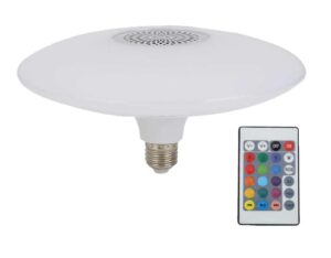FOCO REPRODUCTOR CON EFECTOS DE LUCES LED (24W)