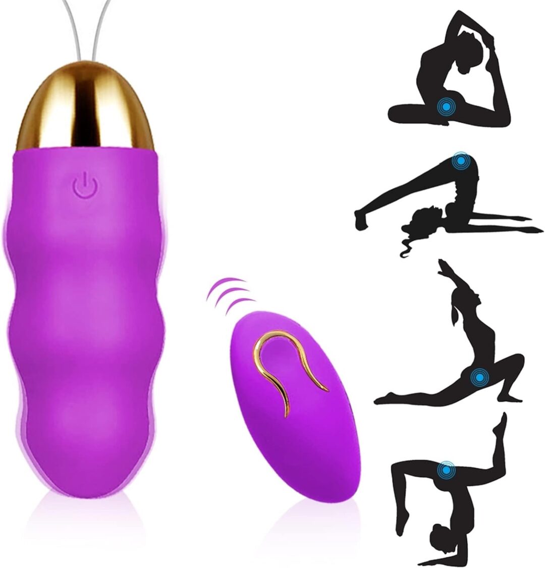 Bala Vibradora Ondulada, Vibrador con Control (Recargable)
