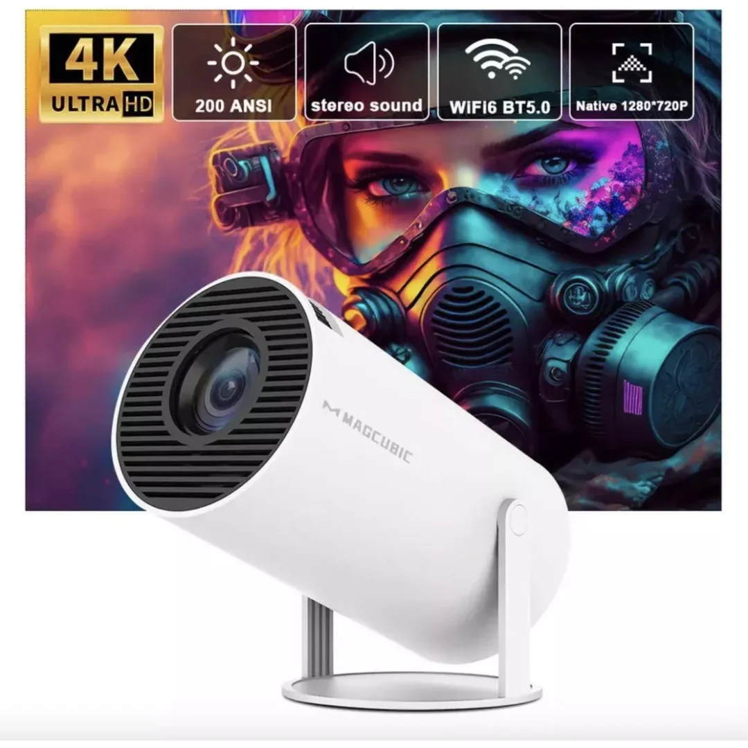 Proyector HY300 4K Color Blanco