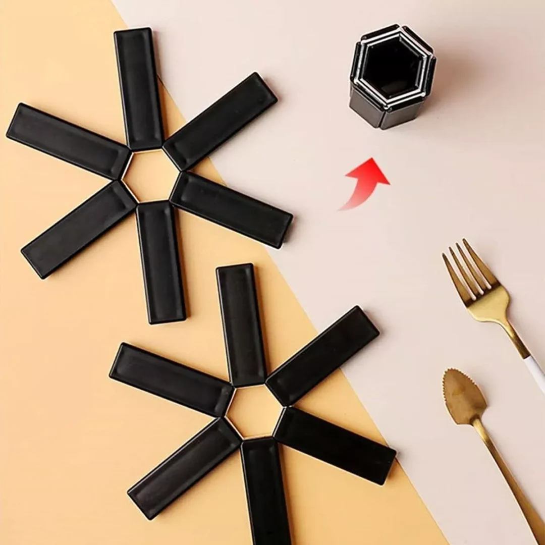 Kit 3 x Protector de Ollas Plegable Resistente al Calor - Imagen 3