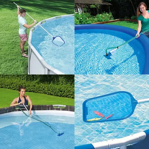 Kit De Limpieza Aspiradora Limpia Fondo Para Piscina BESTWAY AquaClean™