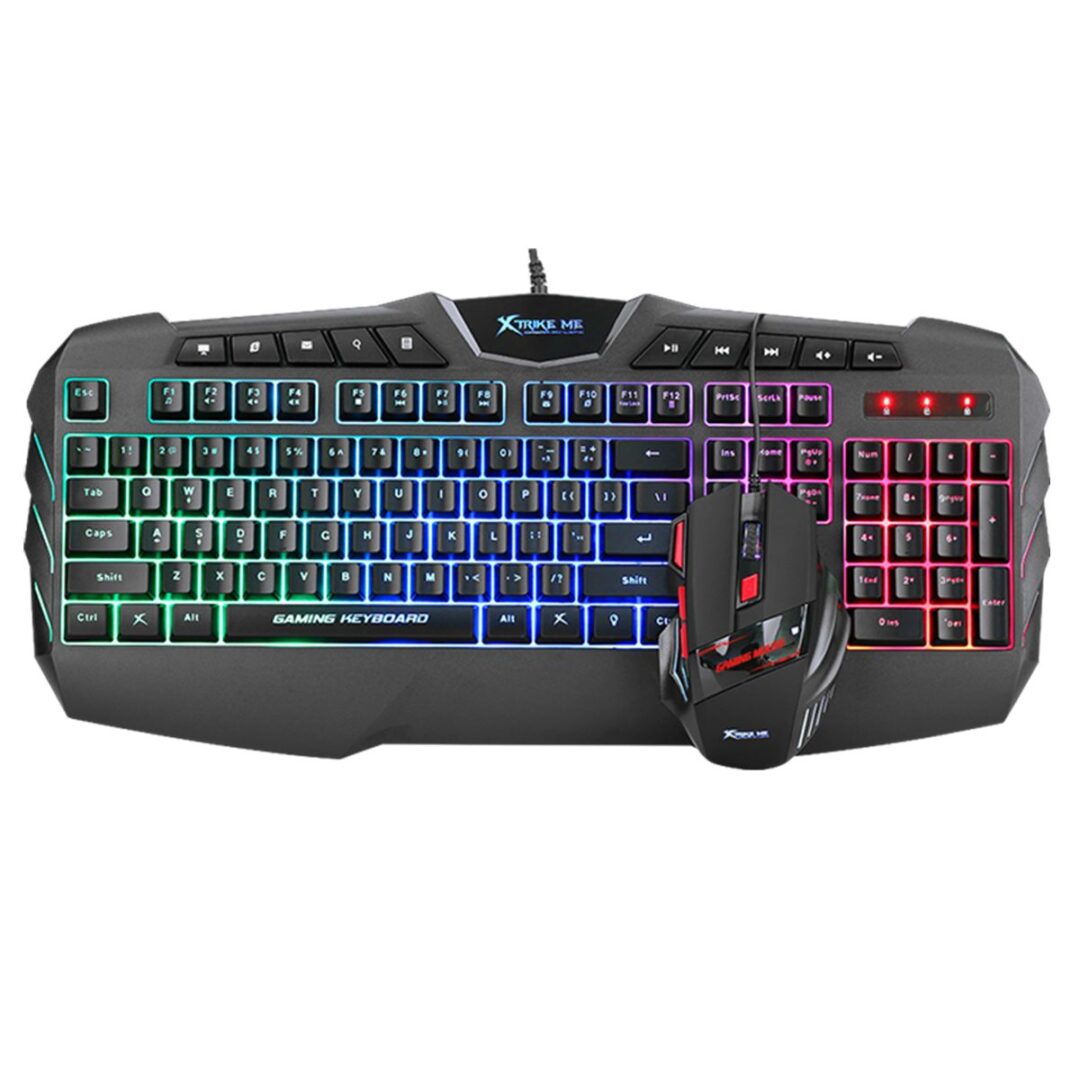 TECLADO Y MOUSE GAMER XTRIKE ME MK-880