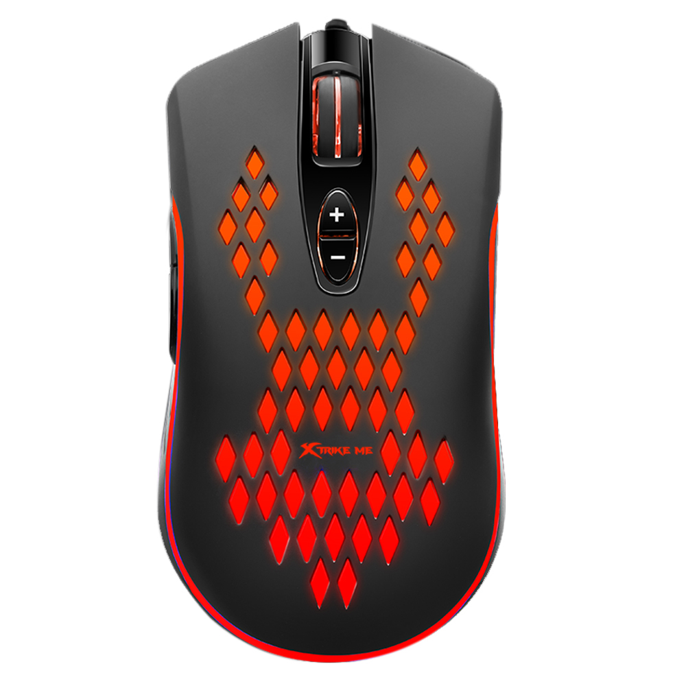 MOUSE GAMER XTRIKE ME GM-222 NEGRO