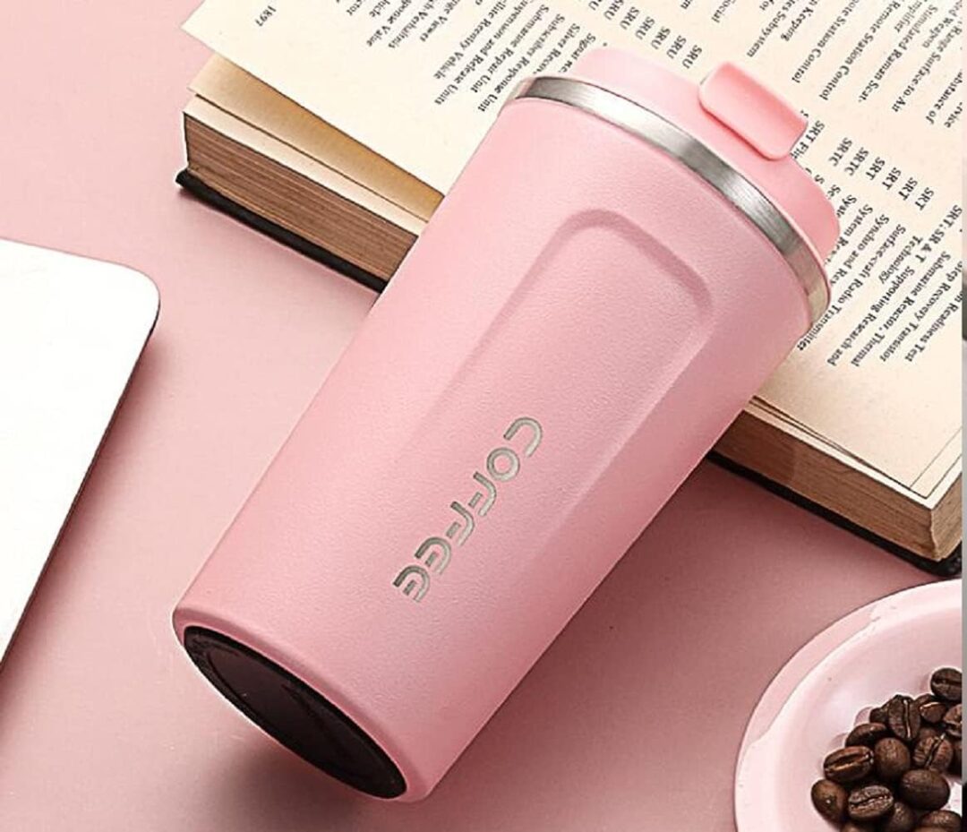 Vaso Térmico Frio y Calor Con Pantalla y Sensor de Temperatura Rosa - Imagen 6