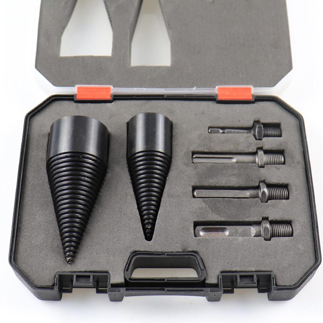 Set Completo Maletín Broca Para Abrir Cortar Madera Troncos - Imagen 2