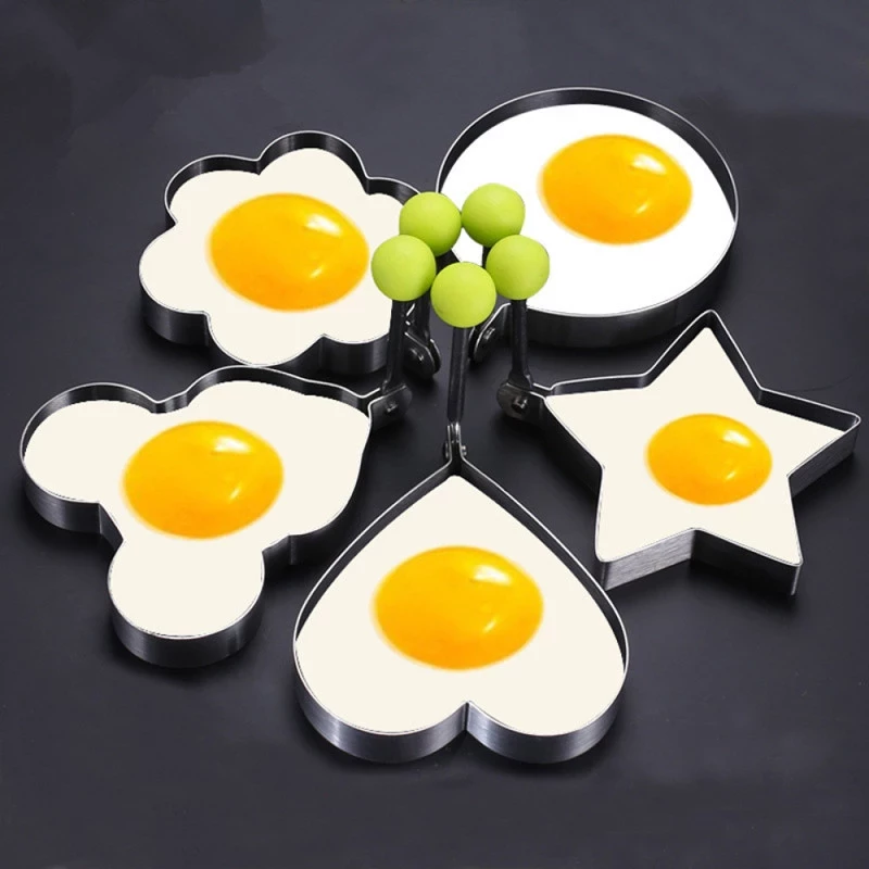 Set 4 Moldes De Metal Para Cocina Reposteria