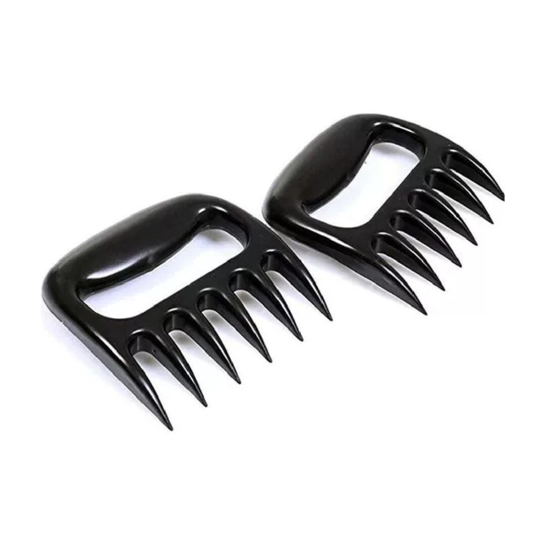 Set De 2 Garras De Oso Desmenuzar Carne Asador Parrilla |rt® - Imagen 6