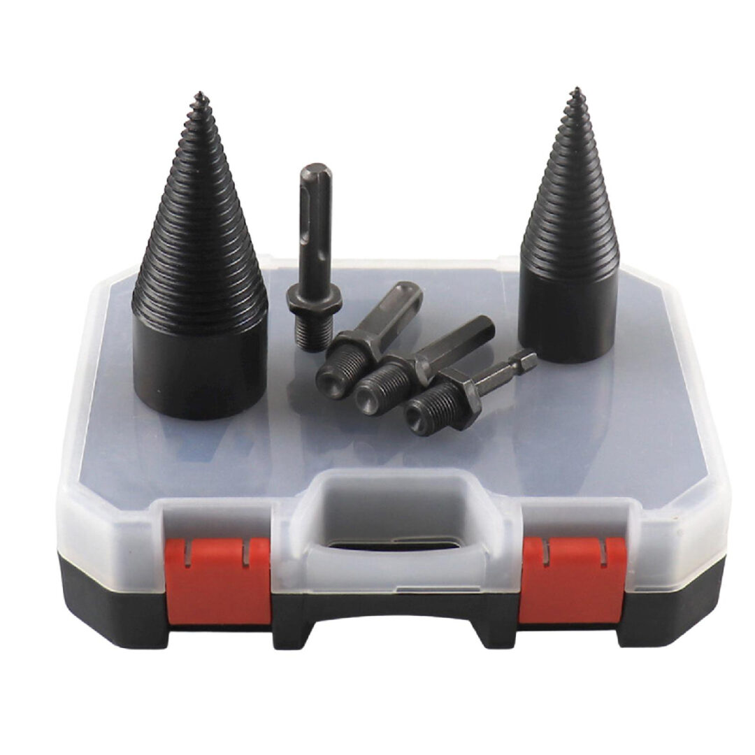 Set Completo Maletín Broca Para Abrir Cortar Madera Troncos - Imagen 8