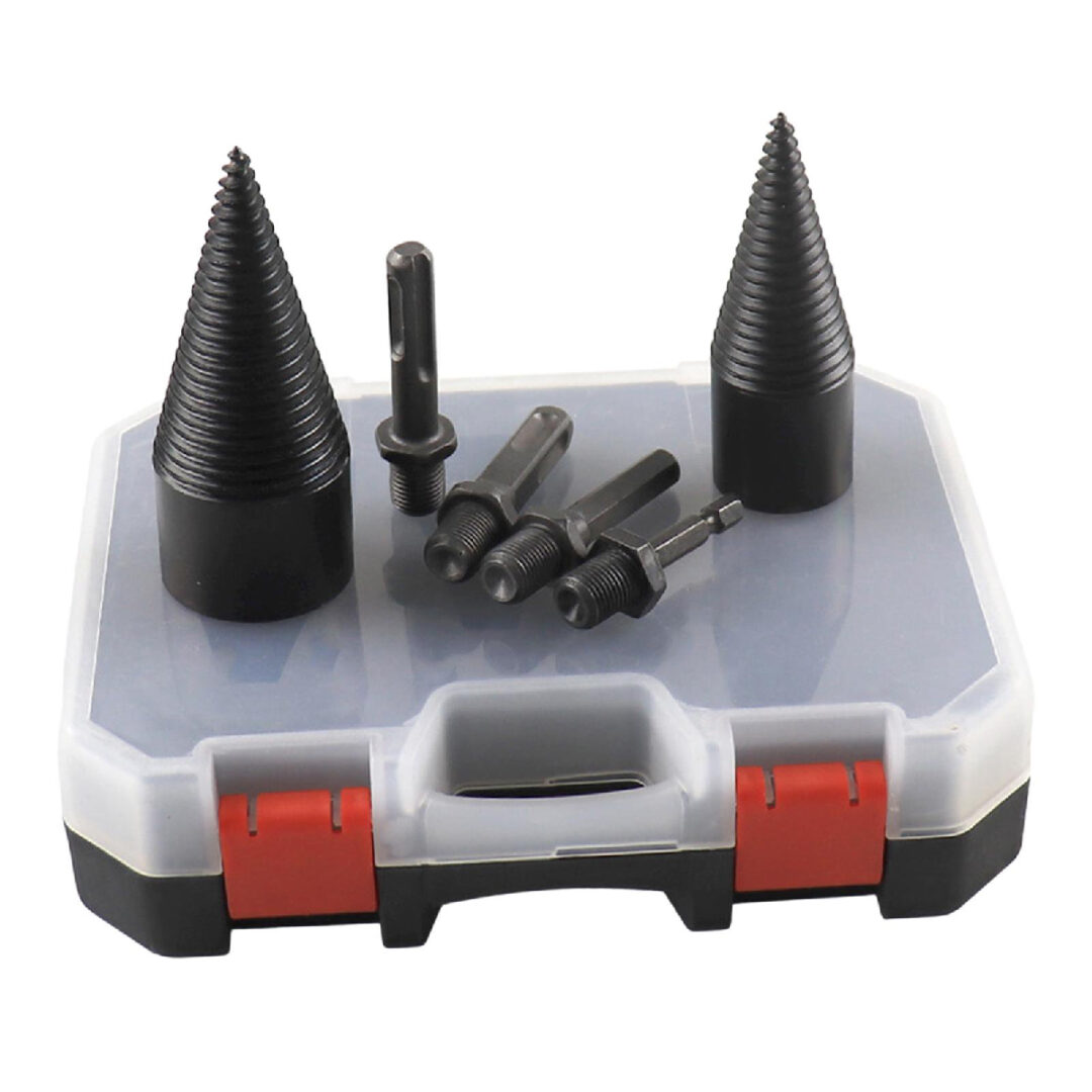 Set Completo Maletín Broca Para Abrir Cortar Madera Troncos - Imagen 7