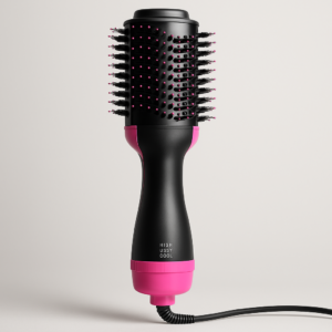 Cepillo Alisador 3 en 1: Seca, Peina y Alisa en un Solo Paso