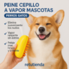 Peine Cepillo A Vapor Mascotas | Perros Gatos | Elimina Nudos Sin Dolor - Imagen 3